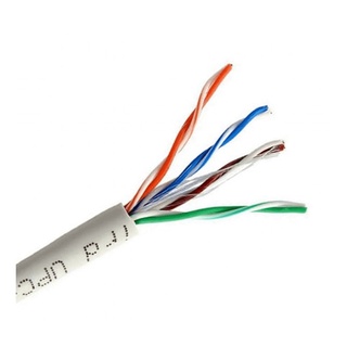 080-580 Cable UTP Categoría CAT5e para RED Ethernet, Color Gris, Por Metro