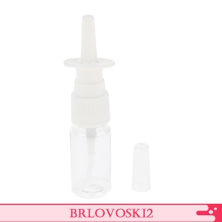[brlovoskimx] 20 paquetes de 10 ml vacíos recargables nasales Spray botella cosmética maquillaje contenedores (1)