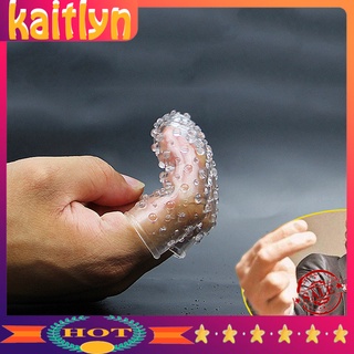 <Kaitlyn> Finger Penis Sleeve G-Spot Vagina Clit Stimulate Masturbation Dildo Sex Toy