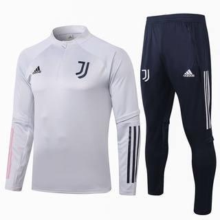 Nuevo 2021 Juventus JUVE ADIDAS hombres S hombres ropa deportiva camisetas de fútbol entrenamiento chándal Tuta Da Uomo Sportiva fútbol 20 21 Survetement pie Chandal Futbol Survêtement gris S-2xl