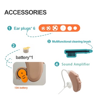 ulrica1 amplificador de audición para pérdida de audición amplificadores de audición con portátil fácil (7)