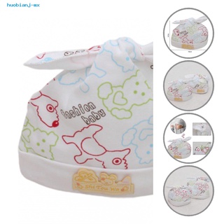 huobianj gorra suave para bebé recién nacido/gorro transpirable para niños/niñas