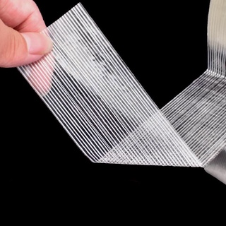 stadays 1pc 50m cinta de fibra de vidrio fuerte cinta de fibra de vidrio resistente a altas temperaturas sin marcar cinta de rayas de un solo lado 5 mm/10 mm/15 mm