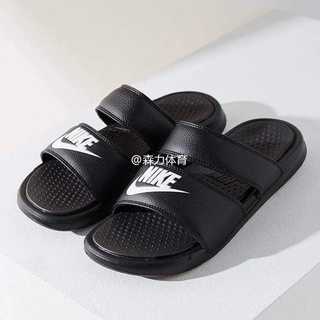 Talla 36-44 Nike Sandalia Unisex Hombres/Mujeres Negro/Blanco Zapatilla Al Aire Libre Cómodo Nuevo Estilo Pareja Shoue (8)
