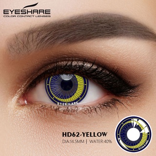 EYESHARE Lenses 1 Pair =2PCS BLUE RED Cosplay Contact Lens Eye Contacts Colored Lenses Cosmetic (5)