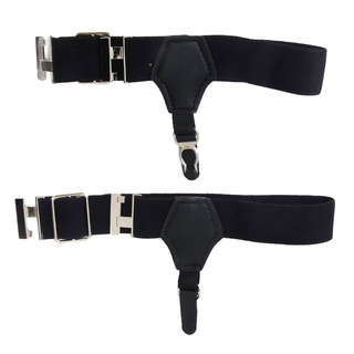 [[2]] medias elásticas para hombre/cinturón ajustable liguero para hombre