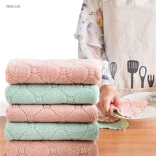 LLAVE paños de limpieza suaves para el hogar y la cocina toallitas absorbentes de cocina toallas de mano Super absorbentes engrosados hogar de secado rápido toalla de plato