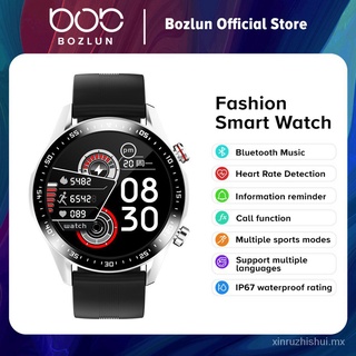 BOZLUN E12 Smart Watch Bluetooth Llamada Smartwatch Hombres Mujeres Deporte Fitness Reloj Para Android IOS YzSG