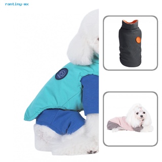 rantiny cómodo chaleco para mascotas perro sin mangas tops traje ropa vestir para invierno