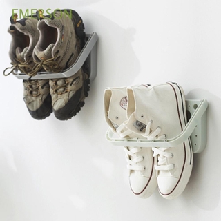 EMERSON Creative zapatero zapatillas hogar organización zapatos estante soporte tridimensional sin costuras montado en la pared tacones altos zapatos deportivos soportes de almacenamiento/Multicolor