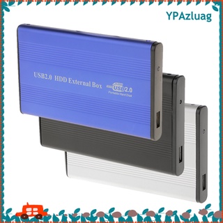 USB2.0 IDE externo 2.5\" SSD HDD caja de disco duro portátil caso de disco gris (1)