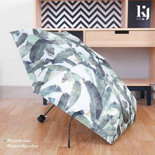 Paraguas de hoja Mini paraguas plegable paraguas de lluvia Anti UV paraguas
