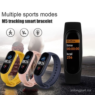 Smart Watch Hombres Mujeres Fitness Smartwatch Band M5 Reloj Deportivo Para IOS Android Pulsera B5XV