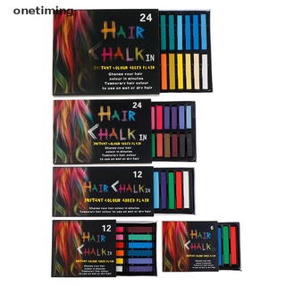 Otmx Hair Color Chalk Temporary Hair Dye Washable Pen Pastels Salon Washable Pastels Glory
