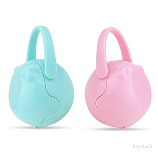 hear Portable Travel Kids Nipple Storage Box Cartoon Baby Pacifier Case Soother Container Holder Boxes