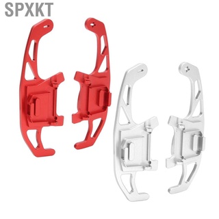 Spxkt 1 Pair Steering Wheel Paddle Shifter Extension Aluminum Alloy Replacement for Sagitar GLI 2016‑2019