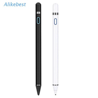 ALIK Capacitive Pencil Touch Screen Stylus Pen Paint Micro USB Charging Portable for iPhone iPad iOS Android Phone Windows System Tablet (1)