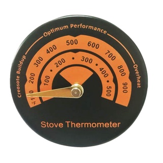 Termómetro de chimenea ventilador termómetro imán tipo de adsorción