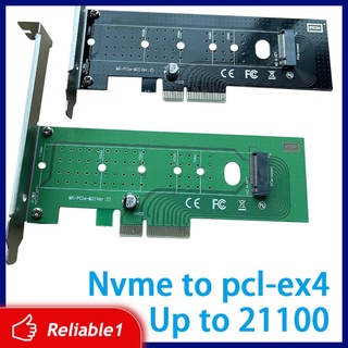 RELIABLE_MX M . 2 NVME SSD A PCI-E 3.0x4 Tarjeta Adaptadora De Unidad De Estado Sólido X16 2280 22110