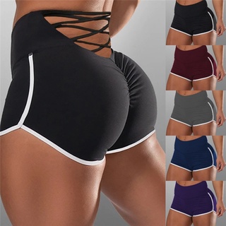 las nuevas mujeres de la moda pantalones de yoga deportes correr gimnasio pantalones cortos leggings pantalones cortos femeninos atlético elasic verano deportes cortos más el tamaño (1)