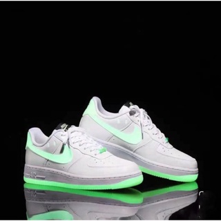 Tenis Nike Air Force 1 Smile Af1 blanco/Verde/negro/Verde/Luminoso/sonris Air Force Talla 36-45