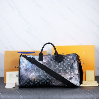 LV Louis Vuitton keep bolsa de viaje todo 55 monogram galaxy bolsa espejo calidad 1:1 grado original réplica de calidad original mejor kw 1 kw calidad premium