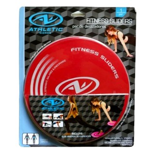 Discos Deslizadores - Fitness Sliders - Athletic Works - Blister con 2 Discos