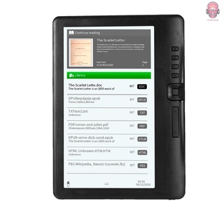 AUDI BK7019 lector de libros electrónicos portátil 8GB 7 pulgadas multifunción lector electrónico retroiluminación a Color pantalla LCD (8)