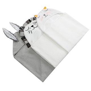 100% algodón niños toalla capucha de algodón albornoz de bebé toalla para niños playa poncho bebe recién nacido toalla de baño suave poncho niños niñas