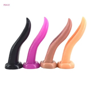 PEACE Waterproof Realistic Dildo Tonegue Shape for Lesbian Couples Adult Masturbating Plug Butt Pleasure Sex Toys