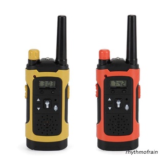 rhythmofrain juguete electrónico para niños inalámbrico walkie talkie juguete broadcast voice walkie talkie