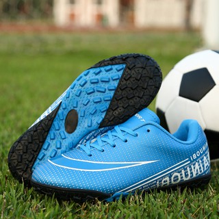 32-42 tf zapatos de fútbol Futsal zapatos de fútbol picos largos tf picos tobillo (2)