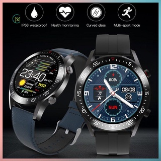 prometion c2 smart watch redondo dial hombres smartwatch pantalla táctil completa monitoreo de frecuencia cardíaca ip68 impermeable fitness reloj deportivo