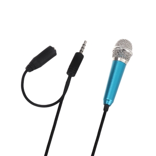 Handheld Mic Portable Mini 3.5mm Stereo Mic Audio Microphone With Headphone For The Mobile Phone Accessories (2)