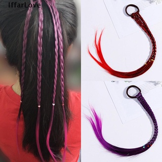 [IffarLove] Girls Hair Braider Hair Accessories Wig Ponytail Hair Ring Kids Twist Braid Rope .