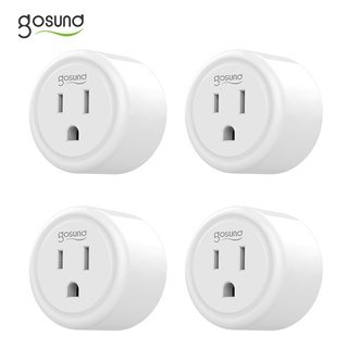 Gosund Smart life App Plug WiFi Outlet US Mini Socket Trabaja Con Alexa Y Google Home , Control Remoto , No Se Requiere Concentrador , 2.4G Solo W (3)