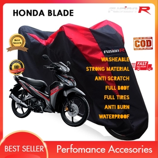 Honda Blade 110 - manta para motocicleta (110 cuchillas, Honda Blade Fusion R, impermeable, capucha de motocicleta)