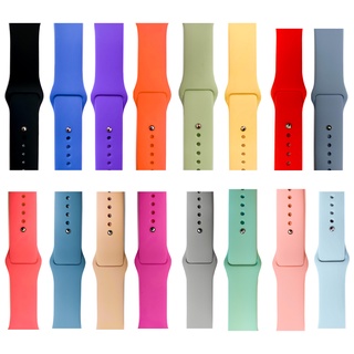 Correa extensible para apple watch de silicon textura suave compatible con todas las series