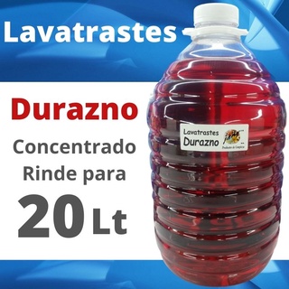 Detergente Durazno Concentrado para 20Lt Plim36