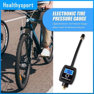 Medidor de presión de neumáticos electrónico Digital HS probador para bicicleta de motocicleta