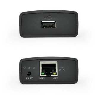 USB 2.0 LRP servidor de impresión compartir un LAN Ethernet impresoras de red adaptador de alimentación con enchufe de ee.uu. (4)