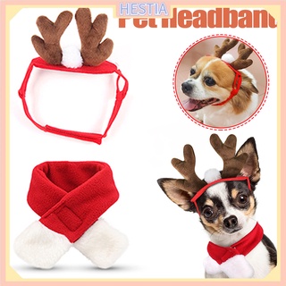 Suministros para mascotas accesorios de navidad para perros horquillas para gatos accesorios de navidad cornamentas diadema perro sombrero