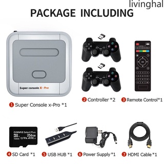 Retro Wifi Super Console X Pro 4K Hd Tv Video Game Consoles livinghall