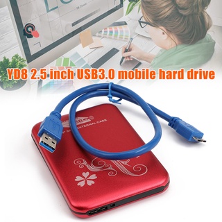 Yd8 disco duro Externo Usb 3.0 Compacto Para Notebook/computadora/disco duro De Alto rendimiento