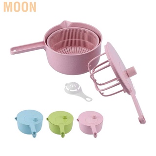Moon - escurridor de verduras Manual para ensaladas, deshidratador, cesta de lavado para cocina