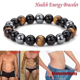 One brazalete magnético de Hematite de piedras/brazalete de salud para hombres/hombres/joyería (1)
