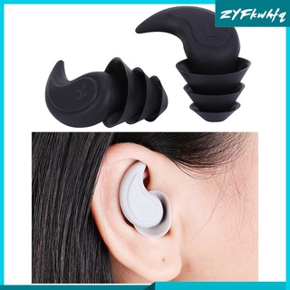 Tapones para el oído para bloqueo de sonido durmiendo reducción de ruido suave cómodo silicona auriculares para la construcción de concierto
