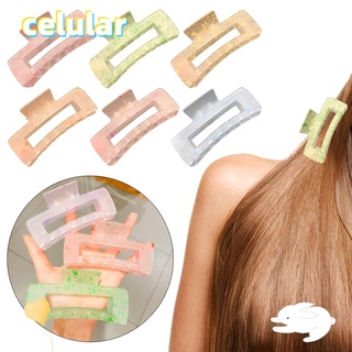 Clips De color con dije De cangrejo para mujer Lady niña coreana clips De cabello a la Moda pinzas para el cabello/Multicolor