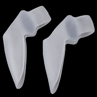 sanlitun 2pcs gel de silicona juanete separador del dedo del pie corrector hallux valgus cuidado de los pies herramienta venta caliente