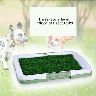 3 capas grandes para perros, mascotas, orinal, entrenamiento, alfombrilla para cachorros, hierba, inodoro (2)
